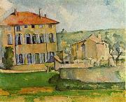 Paul Cezanne Jas de Bouffan painting